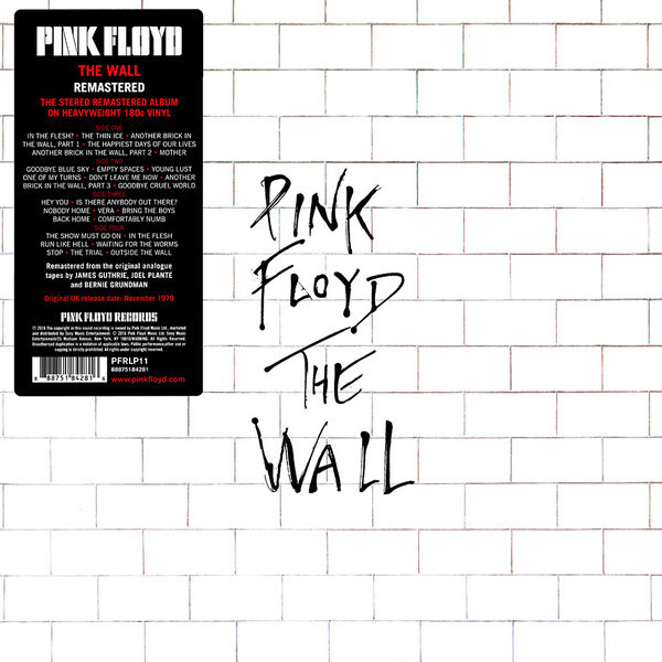 Pink Floyd. The Wall (180 Gram Black Vinyl, Gatefold, 2 LP) Пинк Флойд ...