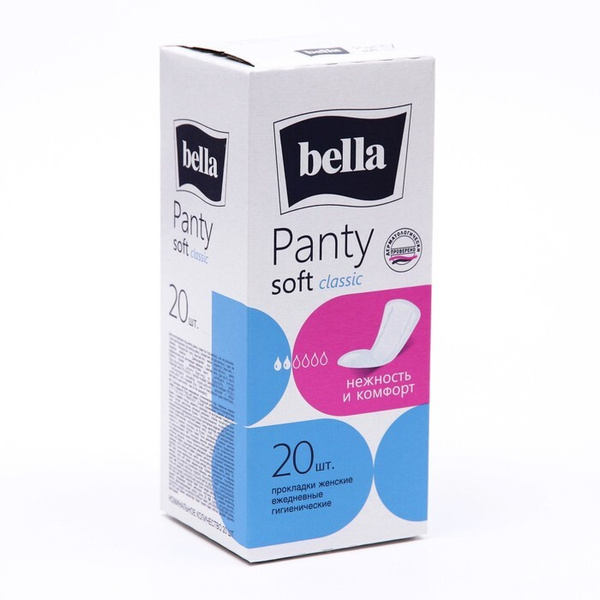 Ежедневные прокладки Bella Panty Soft Classic, 20 шт. - купить с ...