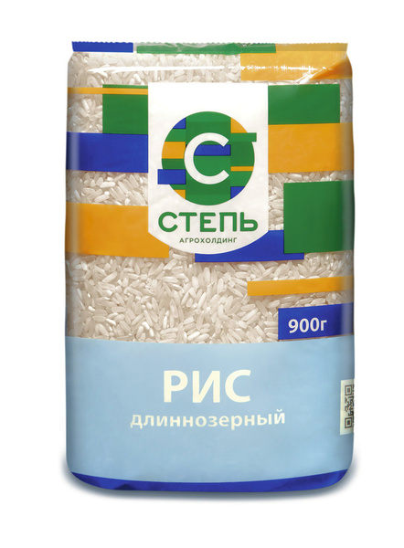 Рис длиннозерный Агрохолдинг "СТЕПЬ" 900г - купить с доставкой по ...