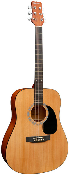 MARTINEZ Акустическая гитара FAW-801 6-струнная, корпус Ель - купить с ...