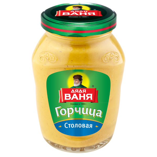 Горчица Дядя Ваня Столовая, 140 г - купить с доставкой по выгодным ...