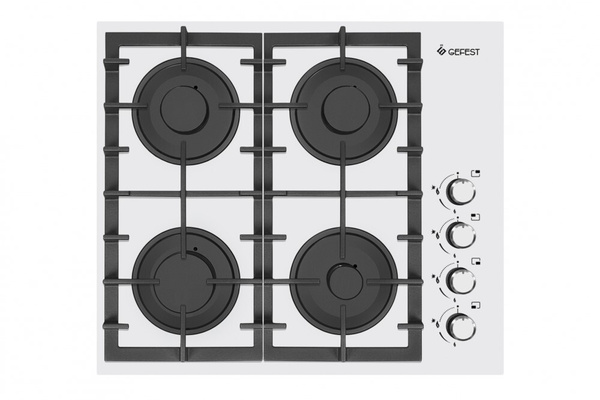 Варочная панель Gefest СВН 2230 К12, газовая, белый купить по низкой ...