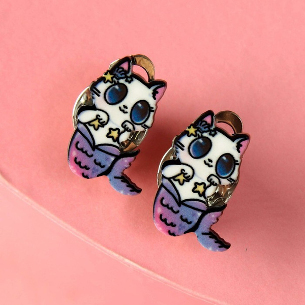 Клипсы Украшай себя детские серьги - купить с доставкой по выгодным ...