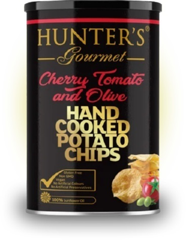 Картофельные чипсы натуральные, приготовленные вручную Hunter's Gourmet ...