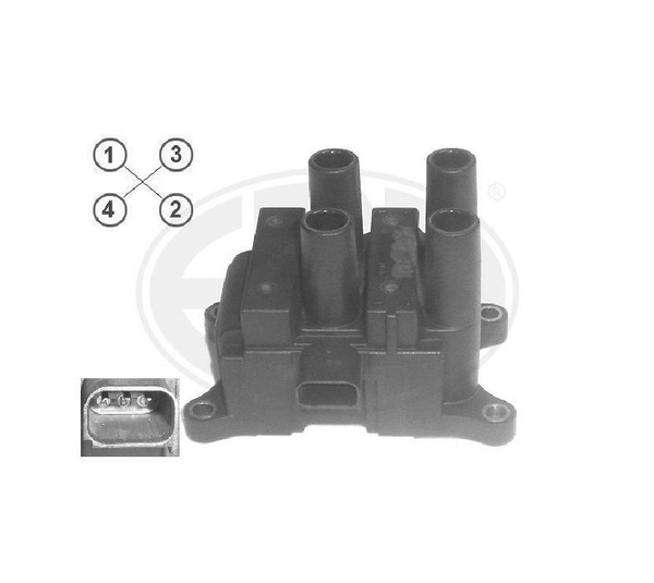 Катушка зажигания - ERA/ZEN/ZM/MESSMER арт. 880103 - купить по выгодной ...