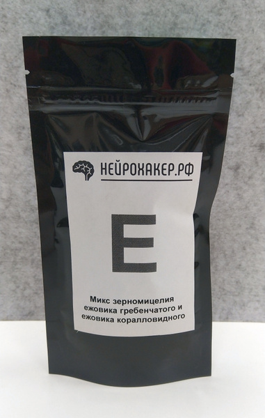 Гриб ежовик гребенчатый + ежевик коралловидный 100 грамм (мицелий, микс ...