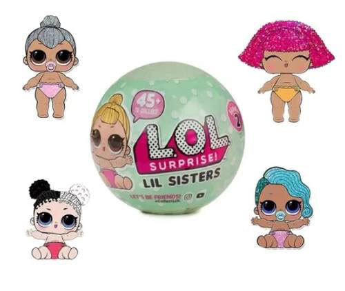 LOL Surprise! LiL Sisters Mini - Кукла лол Лил Систерс Мини в шарике ...