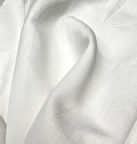 крупный план фактурной ткани лен и шелк