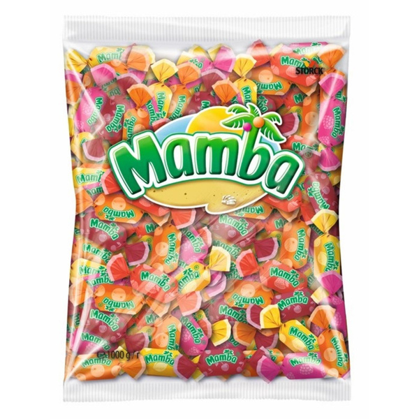 Конфеты жевательные Mamba Ассорти, 1кг - купить с доставкой по выгодным ...
