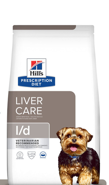 Сухой диетический корм Hill's Prescription Diet l/d для собак при ...