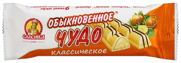 Конфеты вафельные "ОБЫКНОВЕННОЕ ЧУДО" классическое , 40 гр * 5 шт ...