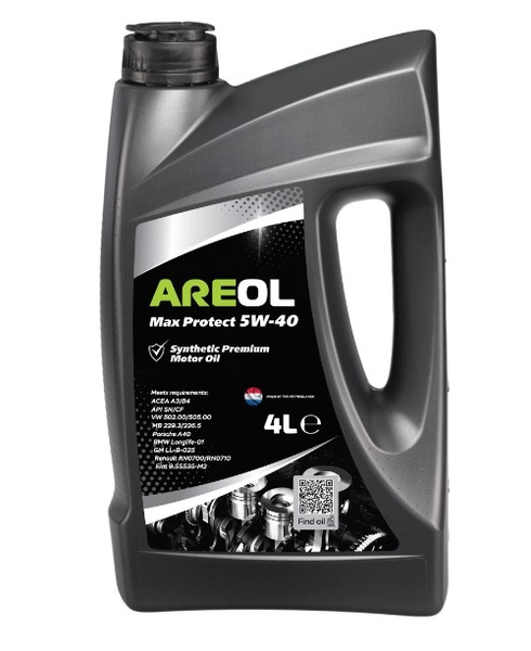 Масло моторное AREOL 5W-40 Синтетическое - купить в интернет-магазине ...