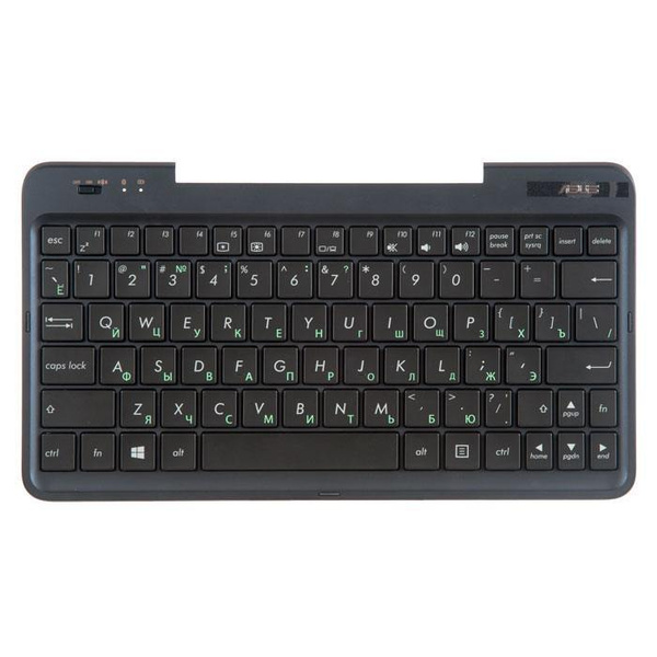 Клавиатура для ноутбука Asus T90CHI-3B с топкейсом, темно синяя панель ...