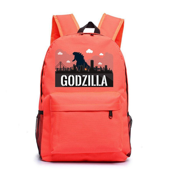 Рюкзак Годзилла (Godzilla) оранжевый №4 - купить с доставкой по ...