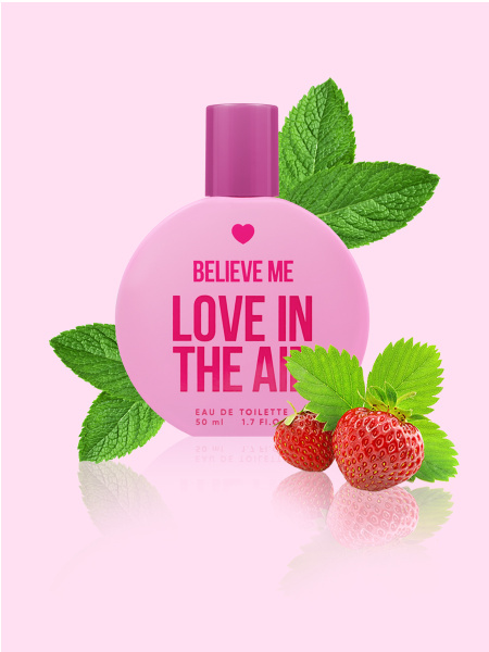 You&World Туалетная вода Believe me Love in the air,Белив ми Лав ин зе ...
