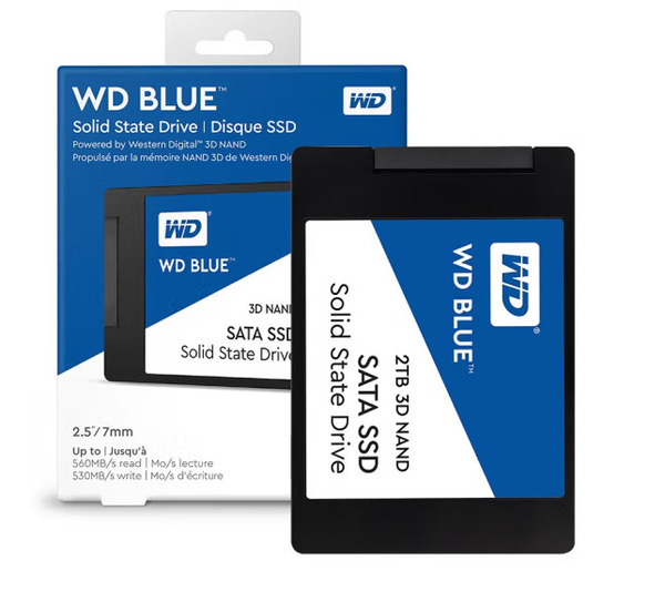 2 ТБ Внутренний SSD-диск Western Digital WDS200T2B0A, твердотельный ...