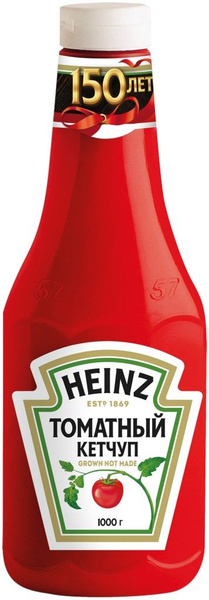 Кетчуп HEINZ Томатный, 1000 г - 2 шт. - купить с доставкой по выгодным ...