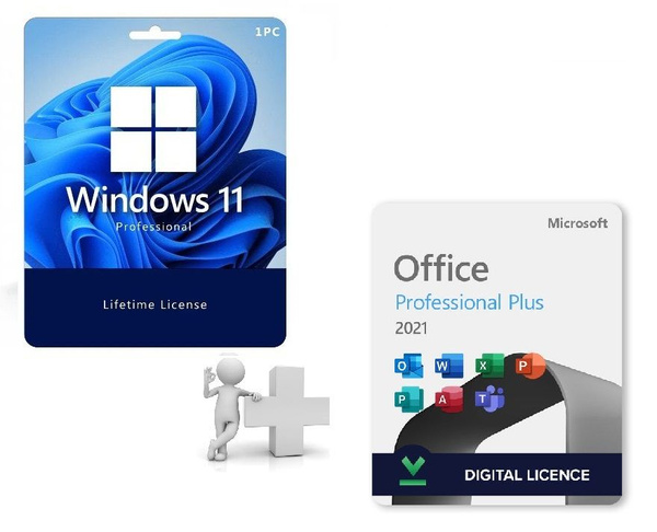 Windows 11 pro + Office 2021 Pro Plus (бессрочная лицензия) купить по ...