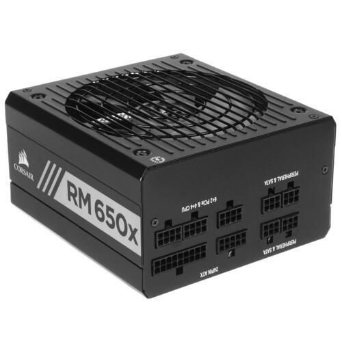 Блок питания Corsair RM650x (CP-9020178-EU) черный - 650 Вт, 80+Gold ...