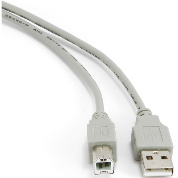 Какой провод нужен для подключения принтера Кабель USB Cablexpert CCP-USB2-AMBM-6G 1.8m - купить по низкой цене в интернет-м