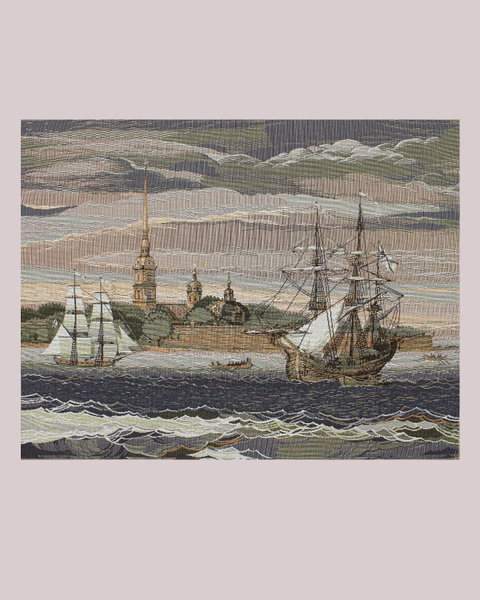 Картина гобелен"Санкт-Петербург" без рамы, 65х52см купить c доставкой ...