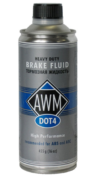 Тормозная жидкость AWM ТЖ DOT 4 DOT 4, 0,45 мл -  по доступной .