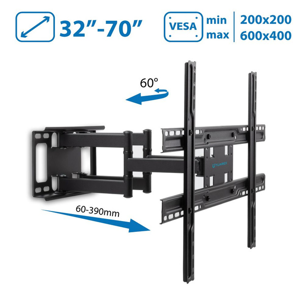 Кронштейн для телевизора Tuarex ALTA-655 / до 70 дюймов / поворотное ...