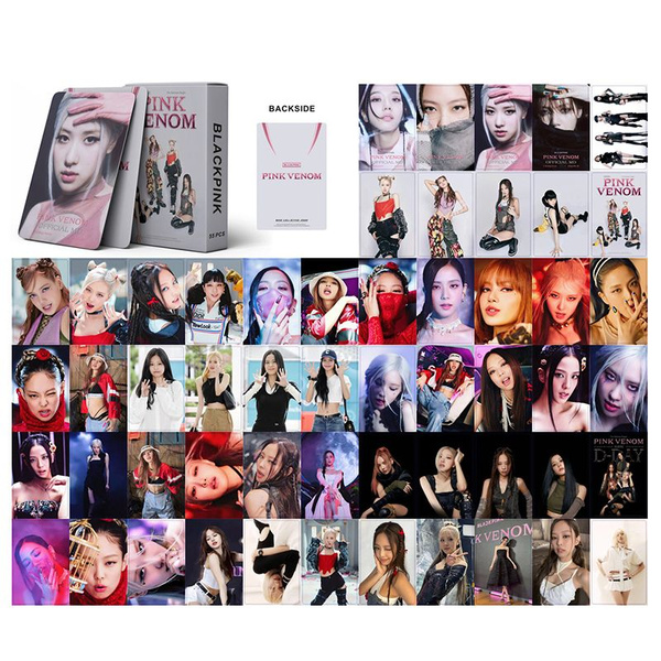 55pcs/set Лайстик blackpink kpop блэкпинк карточки BP - купить с ...