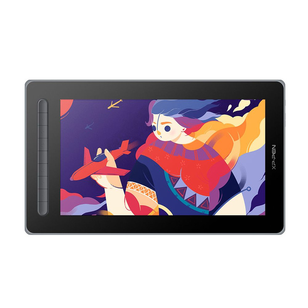 Графический планшет XPPen, A4, Mac OS, iOS, 8192 уровня, черный матовый ...