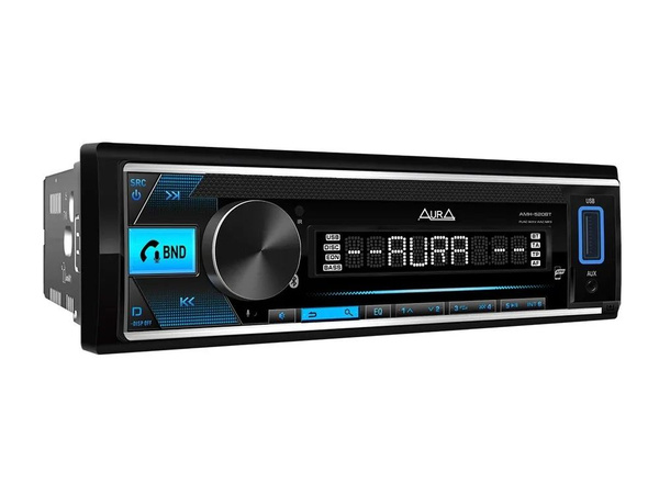 Автомагнитола Aura AMH-525BT, Магнитола для авто с блютуз процессорная ...