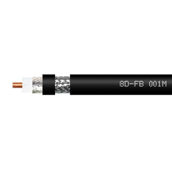 Кабель 8D-FB CCA PVC (черный) 20 м. - купить по низкой цене в интернет ...