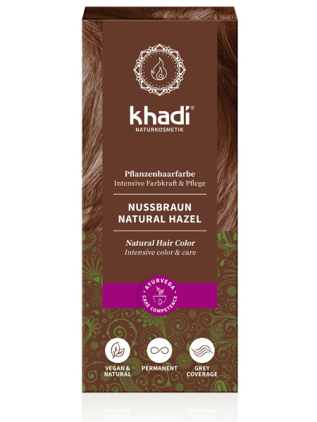 Khadi Naturprodukte ОРЕХ натуральная краска для волос, 100 гр (срок ...
