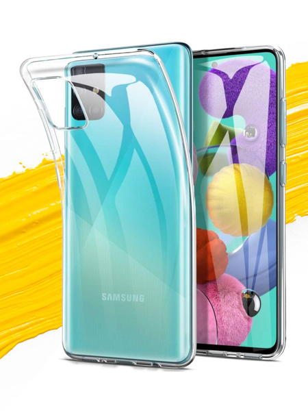 Чехол для Samsung Galaxy A51 / чехол на самсунг А51 прозрачный - купить ...