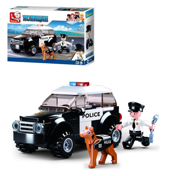 Конструктор Sluban Полиция Патрулирование города 78 деталей - купить с ...