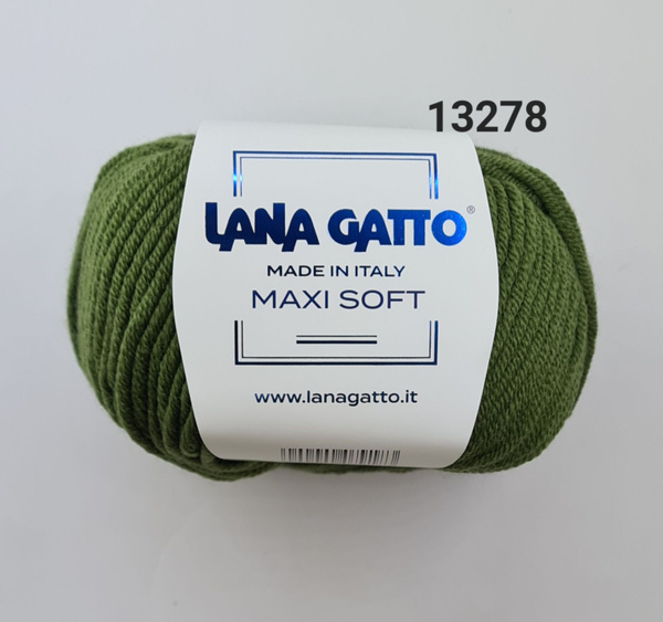 Пряжа Lana Gatto Maxi Soft (Лана Гатто - Макси Софт), цвет - 13278 ...