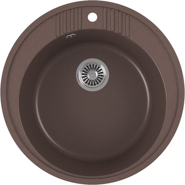 Кухонная мойка врезная GreenStone GRS-05s-345 шоколад - купить с ...