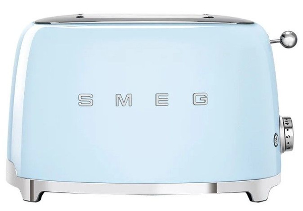 Тостер Smeg TSF01PBEU, голубой купить по выгодной цене в интернет ...