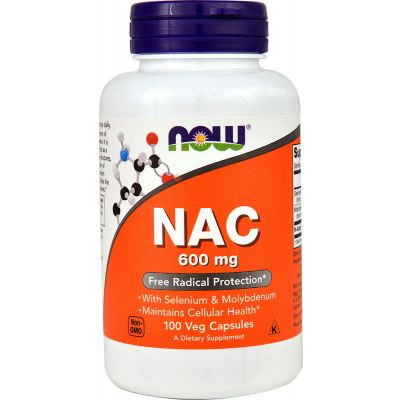 NOW NAC 600 mg (100 капс) - купить с доставкой по выгодным ценам в ...