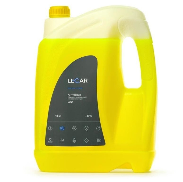 Антифриз Lecar G12 желтый 5 л_533092 купить по выгодной цене в интернет ...