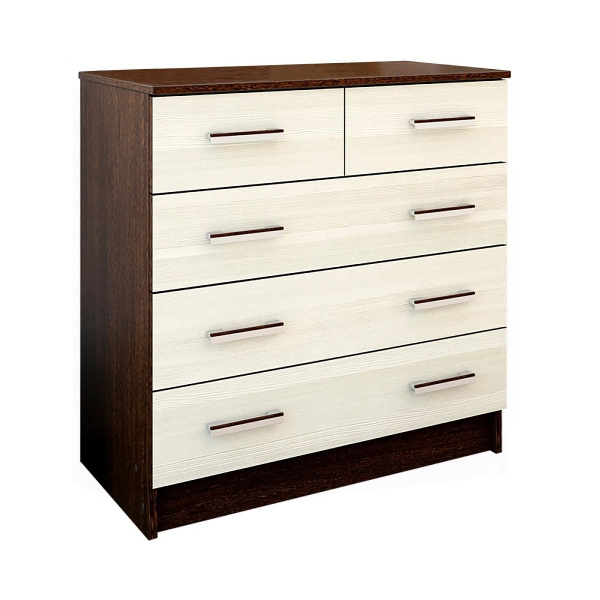 Комод Эра Мебельное Производство к800-3/2, 80x44x83 см, 5 ящ. - купить ...