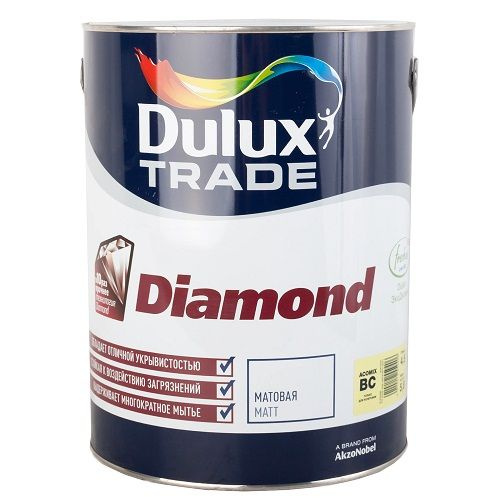 Dulux diamond. Краска Делюкс Диамант матовая. Краска Дулюкс Даймонд Матт. Dulux Diamond Matt 1л. Dulux trade краска в/д Diamond Matt BW матовая.