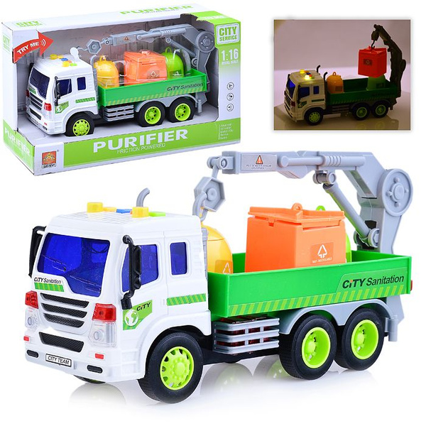 Машина игрушечная для детей WY320C / Спецтехника (свет-звук ...