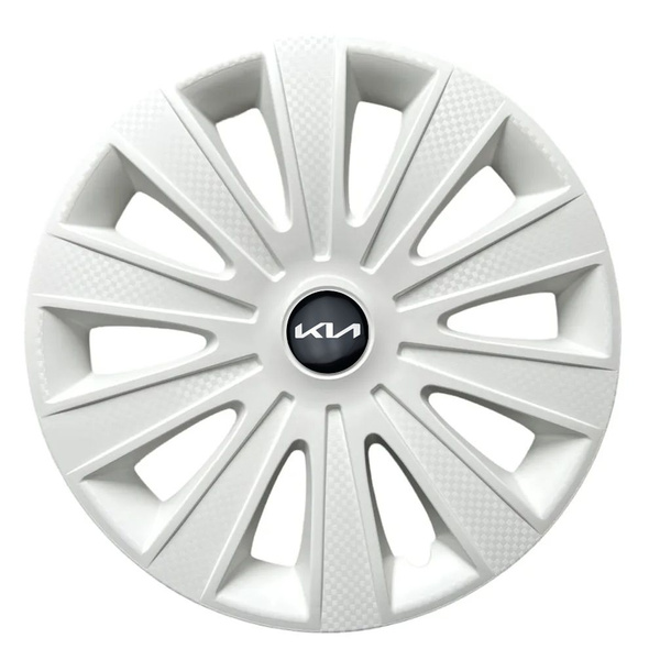 Колпаки на колеса КИА NEW КАРАТ БЕЛЫЙ R16, 4 шт - купить по выгодной ...