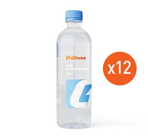 G-Drive Вода Питьевая Негазированная 500мл. 12шт купить на OZON по ...