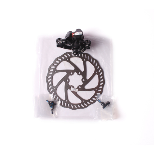 Комплект дискового тормоза RUSH (RADIUS) (машинка+диск 160 mm+болты ...