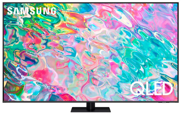 Купить телевизор Samsung 85 QE85Q70BAUXCE Smart Q т.серый 85" - купить ...