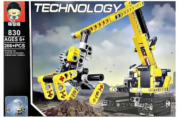 Конструктор Technic Техник, "Гусеничный манипулятор" с инерционным ...