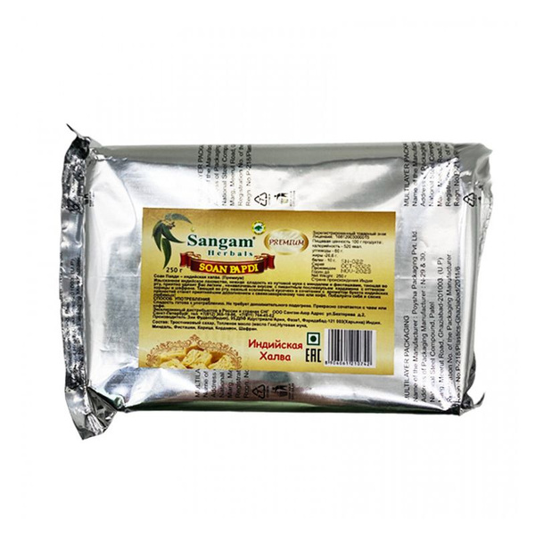 Соан папди ПРЕМИУМ м/у, 250 г, Индия - купить с доставкой по выгодным ...