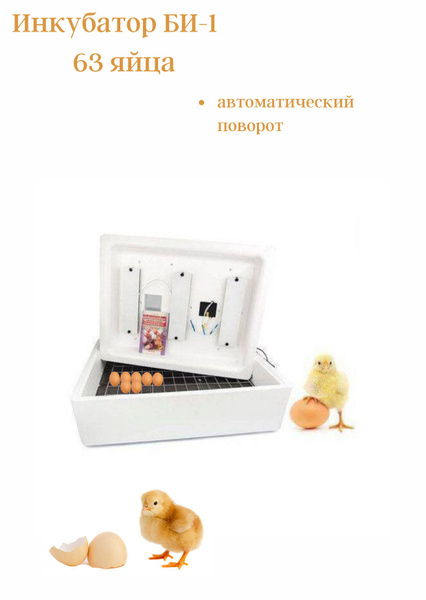 Инкубатор электрический Несушка БИ-1 с автоматическим поворотом для ...