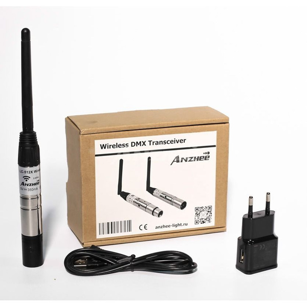 Передатчик Wi DMX сигнала Anzhee Wi-DMX Transmitter Compact - купить с ...